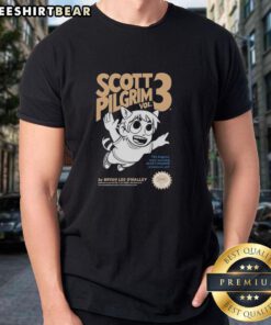 Scott Pilgrim Vol 3 T-shirt featuring vibrant graphics for the biggest adventure fans of the series.