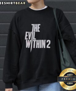 Awesome The Evil Within 2 sweatshirt featuring spooky graphics, perfect for fans of the horror video game series.