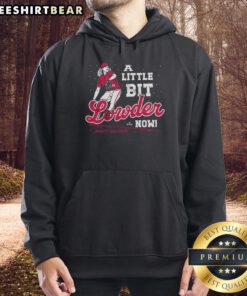 Good A Little Bit Lowder Now Hoodie featuring a stylish graphic design in vibrant colors for casual wear.