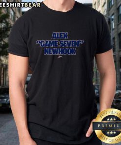 Good Alex Game Seven Newhook T-Shirt featuring vibrant design for fans of the Colorado Avalanche and hockey enthusiasts.
