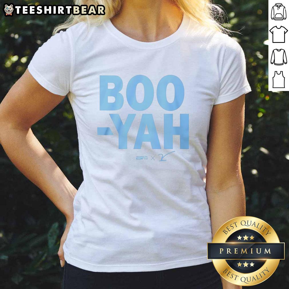 Good Boo Yah ESPN Ladies Tee featuring a stylish design perfect for sports fans and casual wear.