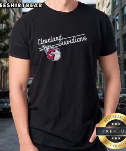 Soft As A Grape Cleveland Guardians T-Shirt featuring team logo, perfect for fans looking for stylish comfort.
