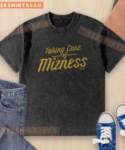 Good Jacob Misiorowski caring for Mizness washed t-shirt, showcasing eco-friendly fashion and sustainable practices.