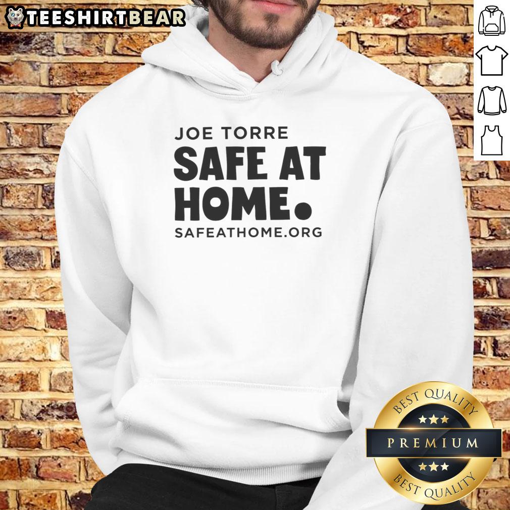 Good Joe Torre Safe at Home Hoodie featuring a stylish design, perfect for baseball fans and casual wear.