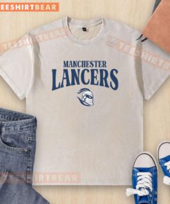 Good Manchester Lancers washed t-shirt featuring a vintage design, perfect for casual wear and team spirit.