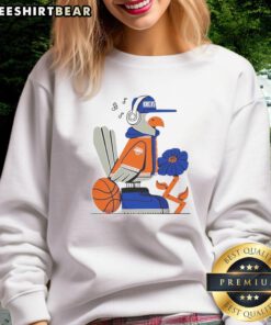 Alt Text: Good New York Knicks Say Go New York Go New York Go sweatshirt featuring team colors and logo, perfect for fans.