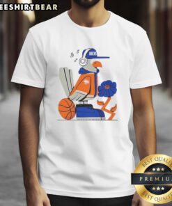 Alt Text: Good New York Knicks Say Go New York Go T-Shirt featuring vibrant team colors and bold graphics for fans.