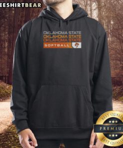Good Oklahoma State Cowboys college softball hype hoodie featuring team colors and logo, perfect for fans and athletes.