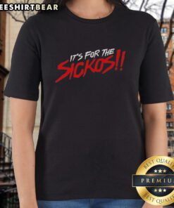 Hot Aew It's For The Sickos Ladies Tee featuring bold graphics and a stylish fit, perfect for wrestling fans.