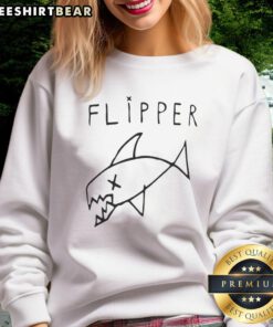Hot Flipper Long Fish Sweatshirt featuring a vibrant fish design, perfect for fishing enthusiasts and casual wear.