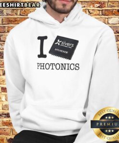 Alt Text: Hot Sivers Semiconductors I Photonics hoodie showcasing vibrant design for tech enthusiasts and stylish comfort.