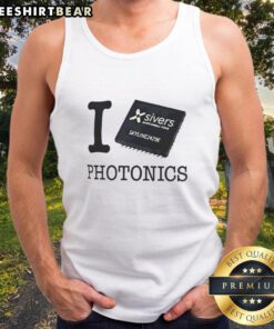 Alt Text: Stylish Hot Sivers Semiconductors I Photonics tank top featuring a modern design, perfect for tech enthusiasts.