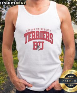 Nice Boston Terriers classic logo tank top featuring a stylish design perfect for dog lovers and summer wear.