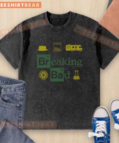 Nice Chemical Elements TV Show washed t-shirt featuring vibrant graphics and a comfortable fit for fans and collectors.