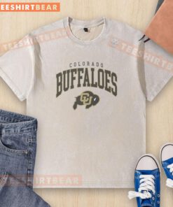 Nice Colorado Buffaloes classic logo washed t-shirt featuring bold colors and a comfortable fit, perfect for fans.