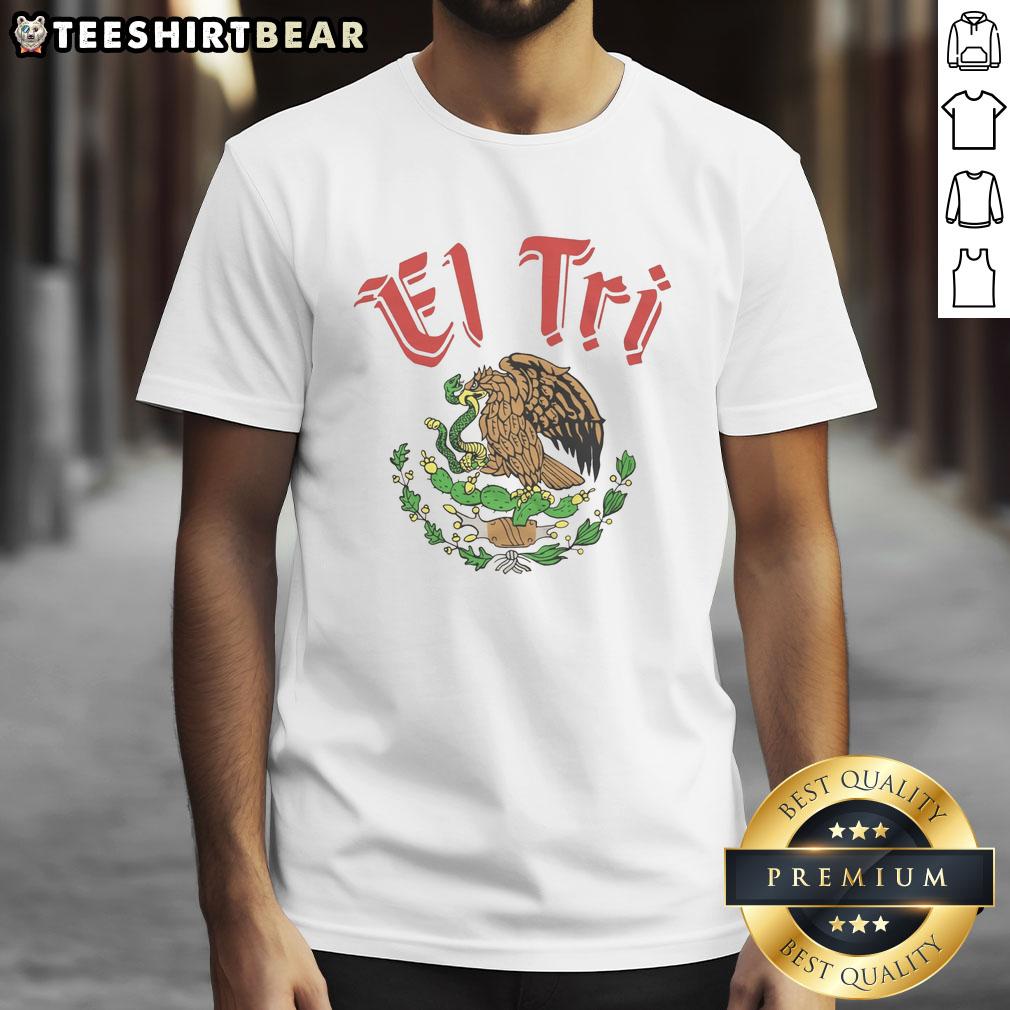 Nice El Tri Mexico T-Shirt featuring vibrant colors and the iconic national team logo, perfect for soccer fans.