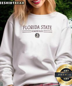 Alt Text: Nice Florida State Seminoles Champion sweatshirt featuring vibrant team colors and logo, perfect for fans.