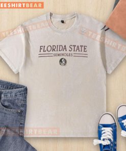 Nice Florida State Seminoles Champion Washed T-Shirt in garnet and gold, perfect for fans to show team spirit.