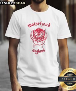 Nice Motorhead World Cup England National Team 2026 T-Shirt featuring bold graphics and vibrant colors for fans.