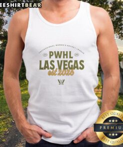 Nice PWHL Las Vegas Stadium Essentials Uprise Tank Top in vibrant colors, perfect for game day or casual wear.