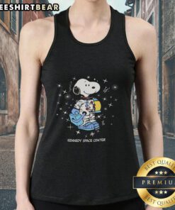 Nice Peanuts Snoopy Galaxy tank top at Kennedy Space Center, perfect for fans of space and classic cartoons.