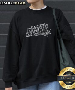 Alt Text: Men's Nice San Antonio Stars 14 Sweatshirt featuring team logo and stylish design for fans.