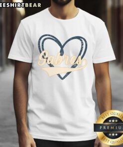Alt Text: Nice Vintage I Heart Love Sabres Retro Classic T-Shirt featuring a bold heart and vintage design for fans.