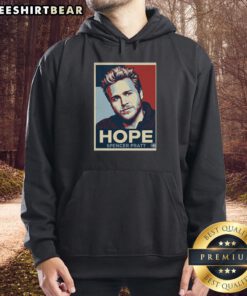 Official Spencer Pratt Hope and Change Graphic Hoodie featuring bold design and vibrant colors for stylish casual wear.