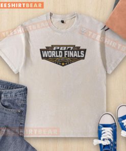 Original PBR 2026 World Finals Fort Worth Texas washed t-shirt featuring bold graphics and comfortable fit.