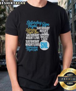 Original Saturday Night Live Repeat T-Shirt featuring classic design and iconic SNL logo for fans of the legendary comedy show.