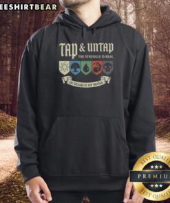Original Tap Untap Hoodie in stylish design, showcasing a comfortable fit for casual wear and trendy outfits.