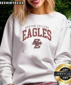 Premium Boston College Eagles Classic Logo Sweatshirt featuring a bold logo and comfortable fit for fans.
