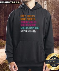 Premium Gavin Sheets hoodie featuring a stylish design and soft fabric, perfect for fans and everyday wear.