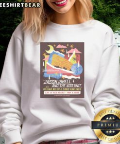 Premium Jason Isbell and The 400 Unit concert tour sweatshirt poster, Morrison, CO, May 02, 2026.