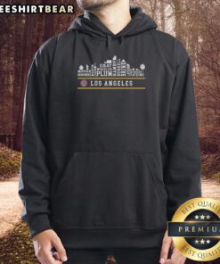 Premium Los Angeles Sparks 2026 roster skyline hoodie showcasing team pride and stylish design.