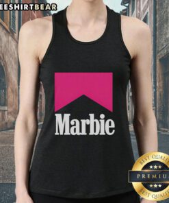 Premium Marbie Style Marlboro Logo Tank Top in stylish design, perfect for casual wear and summer fashion.