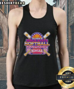 Premium NDHSAA Class B Softball State Tournament 2026 tank top featuring vibrant design and high-quality fabric.