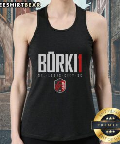 Premium Roman Burki St. Louis City SC Elite Tank Top in vibrant colors, perfect for fans and summer wear.