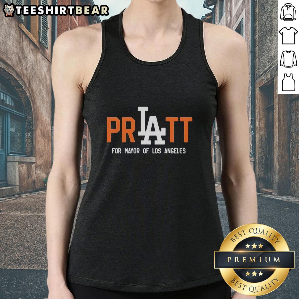 Premium Spencer Pratt for Mayor of Los Angeles 2026 tank top showcasing stylish design and vibrant colors.