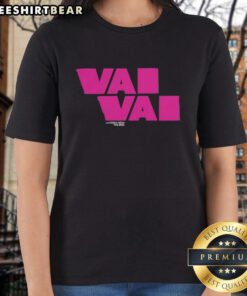 Premium Team Visma Lease A Bike Vai Vai La Corsa Rosa The Bees Ladies Tee in vibrant colors, perfect for cycling enthusiasts.