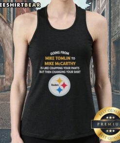 Funny meme comparing Mike Tomlin to Mike McCarthy, highlighting the awkward transition in NFL coaching styles.