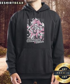 Ironmouse X Dokomi anime hoodie featuring vibrant colors and unique design, perfect for anime fans and collectors.