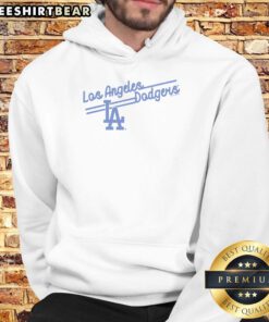 Cozy Los Angeles Dodgers hoodie in soft grape color, perfect for fans looking for stylish game day apparel.