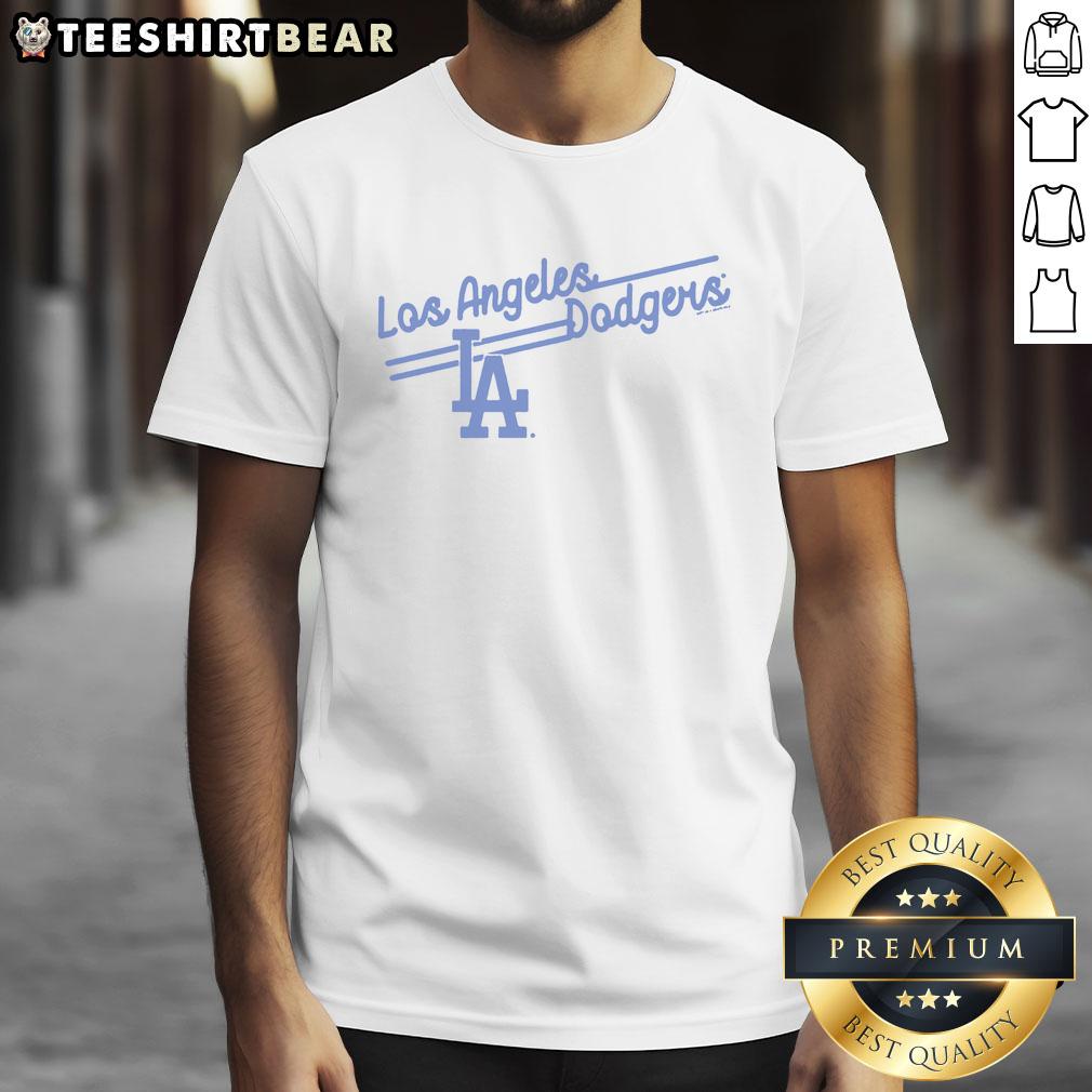 Pretty Los Angeles Dodgers Soft As A Grape T-Shirt in blue, perfect for fans and casual wear.