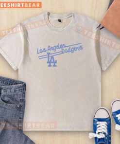 Pretty Los Angeles Dodgers Soft As A Grape washed t-shirt in vibrant blue, perfect for game day and casual wear.