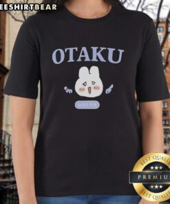Pretty Otaku Soobin Rabbit Ladies Tee featuring a cute rabbit design, perfect for anime and kawaii fashion enthusiasts.