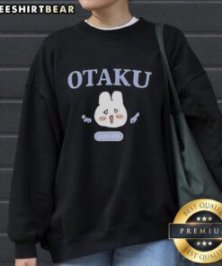 Alt Text: Pretty Otaku Txt Soobin Rabbit Sweatshirt featuring a cute rabbit design and vibrant colors, perfect for fans.