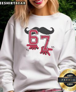 Cozy Top 6-7-8 Bit Baseball Celebration Sweatshirt featuring vibrant graphics for fans celebrating the game.