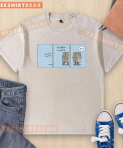 Top Gonk Shuffle Shuffle Washed T-Shirt featuring a fun graphic design, perfect for casual wear and fans of unique apparel.