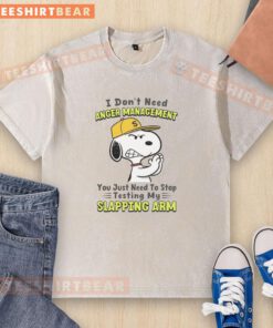 Alt Text: Funny washed t-shirt with 'I Dont Need Anger Management' slogan, perfect for those with a sense of humor.